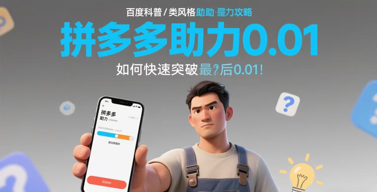 拼多多助力