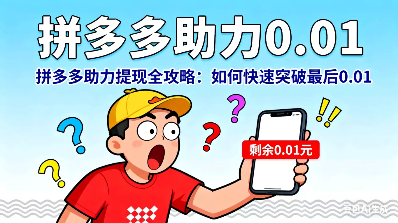 拼多多助力
