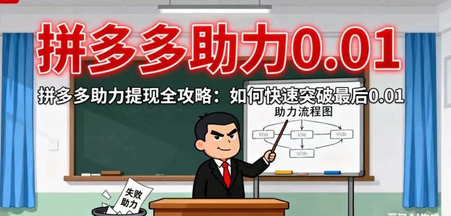 拼多多助力