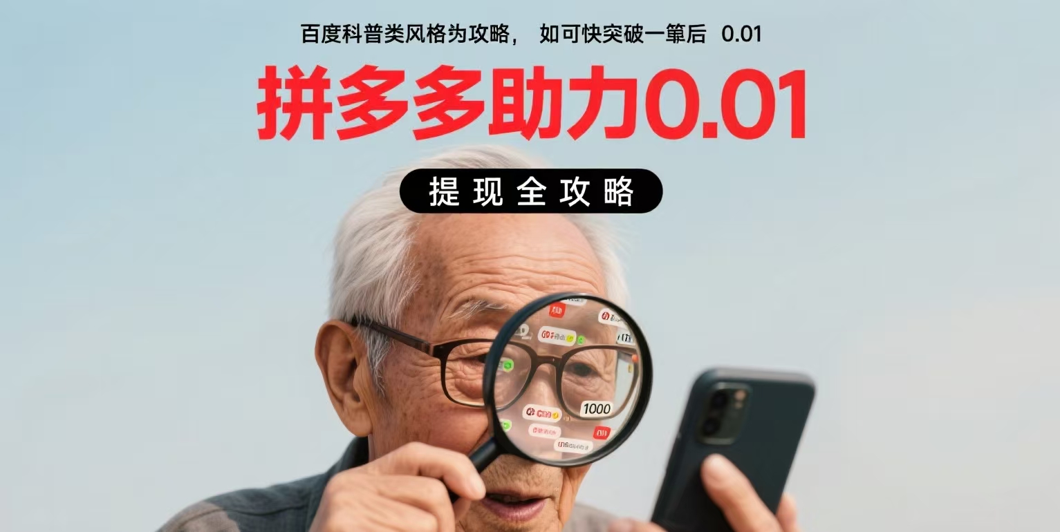 拼多多助力