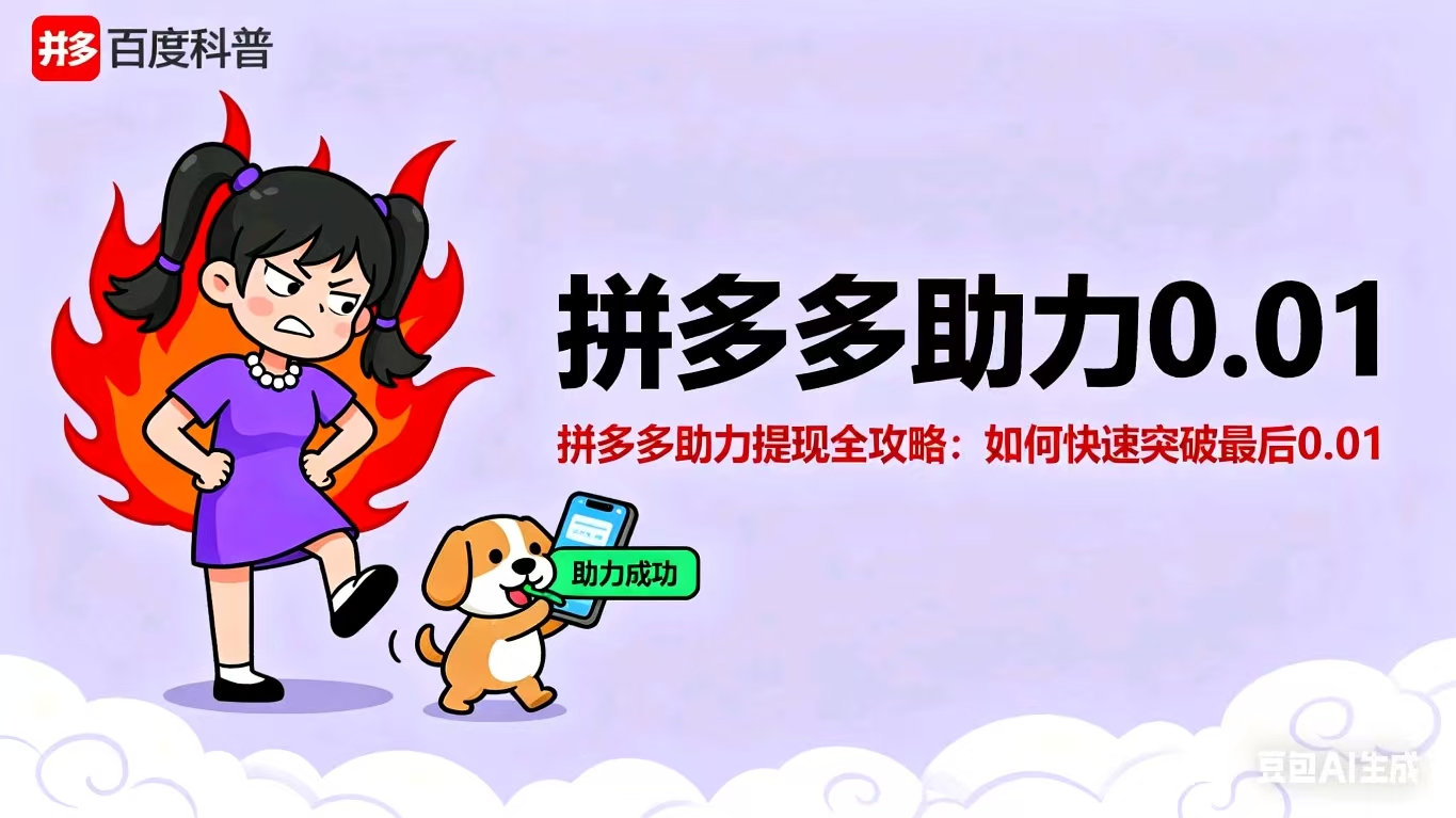 拼多多助力