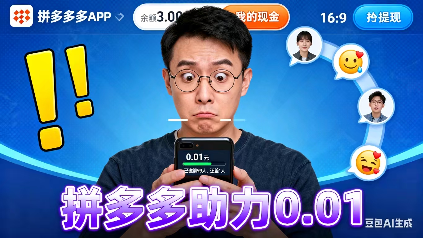 拼多多助力
