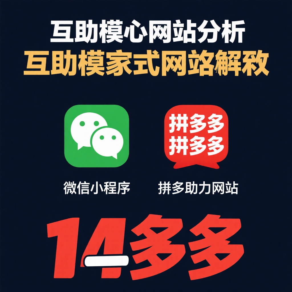 微信小程序与拼多多助力网站解析 互助新模式全攻略微信小程序与拼多多助力网站解析 互助新模式全攻略