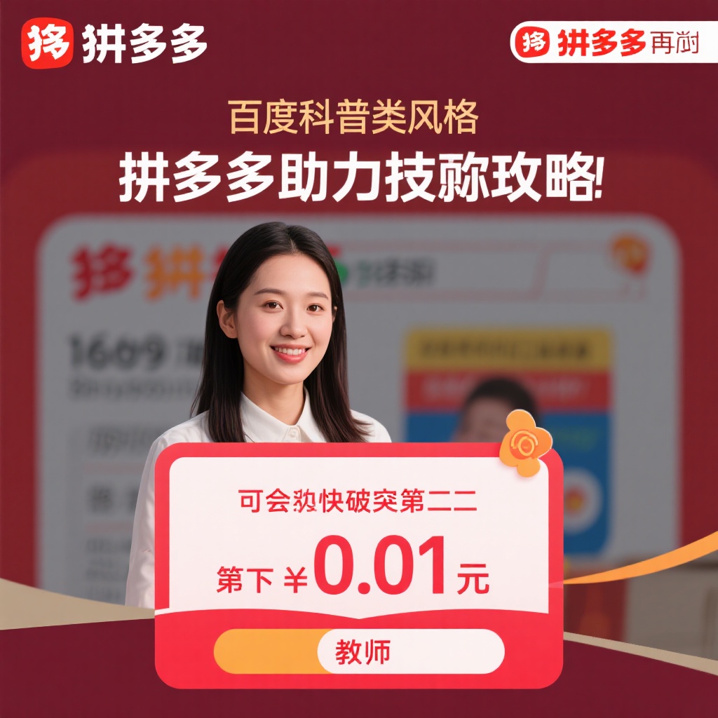 拼多多助力砍价新玩法 真人互助网站与社群全攻略